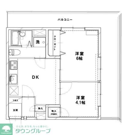 ライオンズガーデン富士見台の物件間取画像